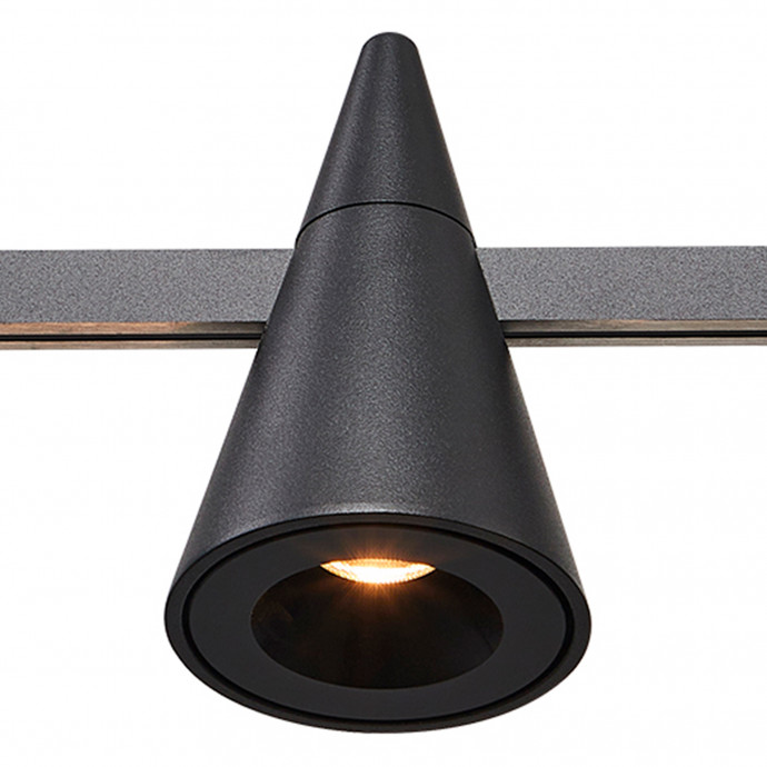 ST813.406.05 Магнитный трековый светильник FARM Черный LED 1*5W 3000K 325Lm Ra90 60 IP20 D70xH115 24 FARM