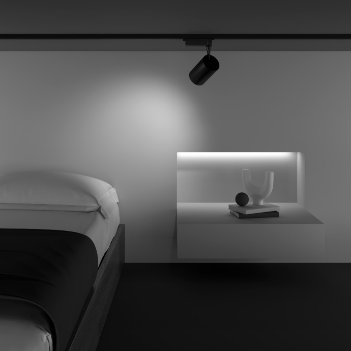 Трековый светильник Technical TR003-1-26W4K-W-B