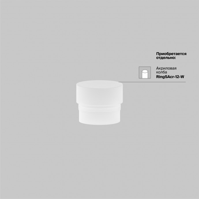 Трековый светильник Technical TR032-2-5W4K-M-BBS