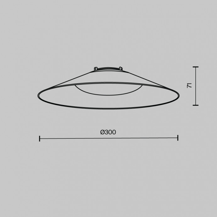 Подвесной светильник Technical TR127B-12W4K-W