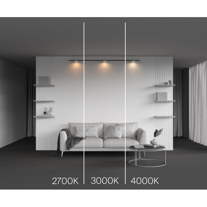 Трековый светильник Technical TR189-1-12W2.7K-BW