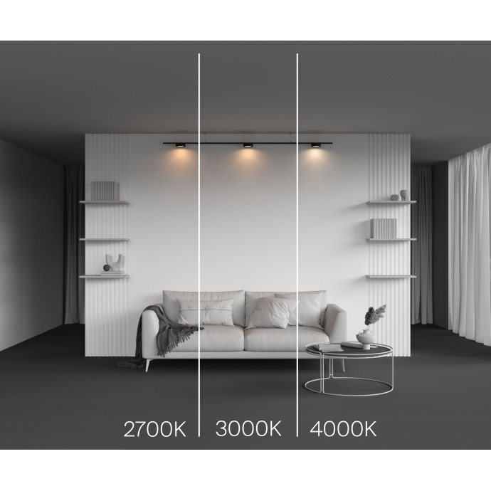 Трековый светильник Technical TR189-1-12W2.7K-B