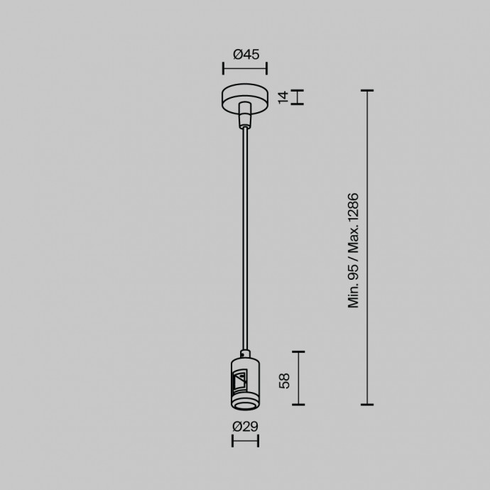 Комплектующие для трековой системы Technical TRA157SW-B1-BS