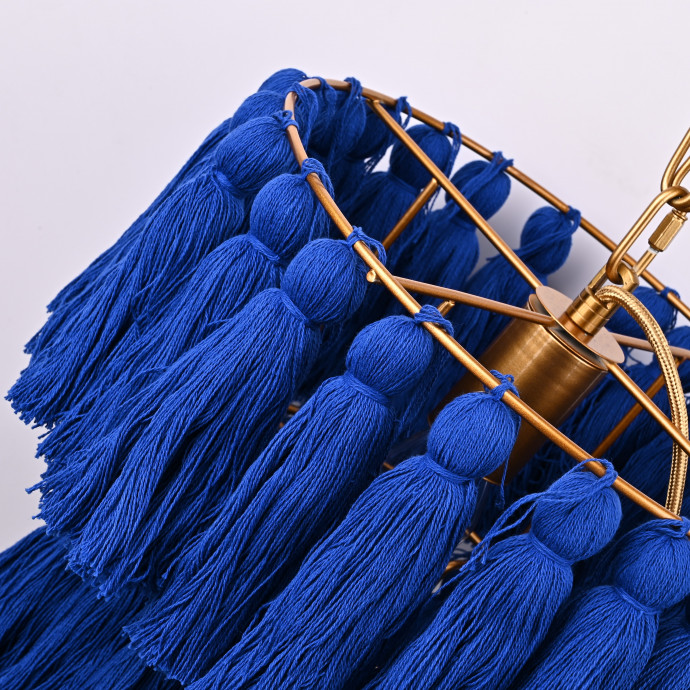 Настенный Светильник Tassel Wall Синий By Imperiumloft