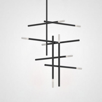 Подвесная Люстра Traverse H105 Black By Imperiumloft