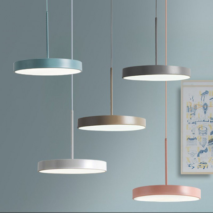 Подвесной Светильник Turna One D50 Blue By Imperiumloft By Imperiumloft