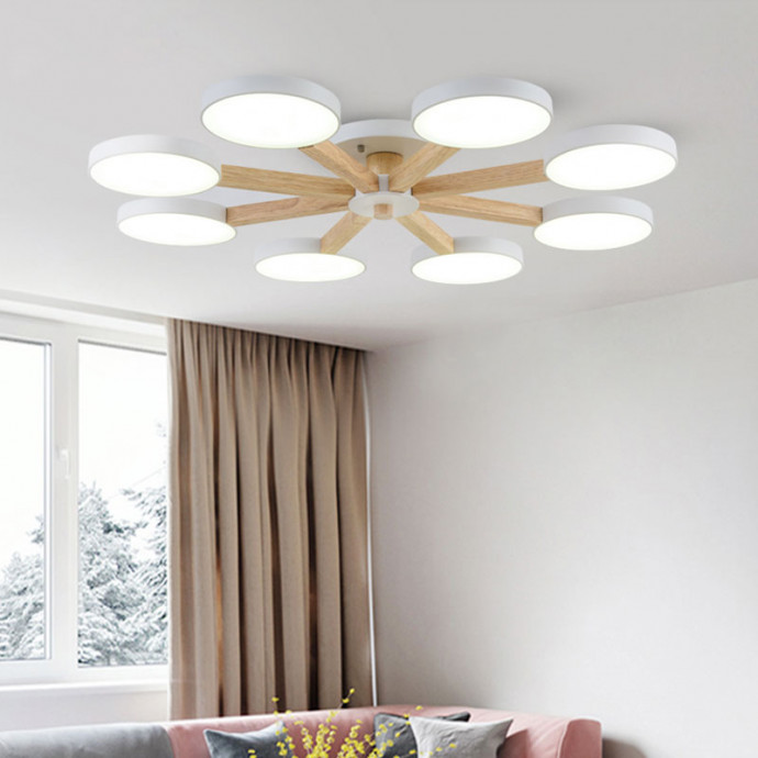 Потолочная Люстра Turna 8 White By Imperiumloft