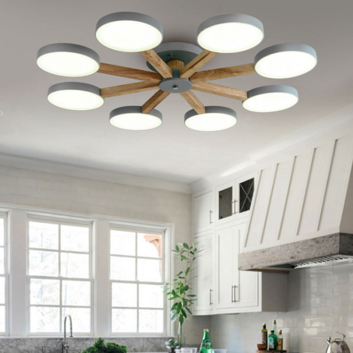 Потолочная Люстра Turna 8 White By Imperiumloft