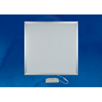 ULP-6060-36W/NW EFFECTIVE SILVER Светильник светодиодный потолочный встраиваемый. Белый свет (4000K). Корпус серебристый. В комплекте с и/п. ТМ Uniel.