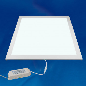 ULP-6060 40W/4000K IP54 CLIP-IN WHITE Светильник светодиодный потолочный встраиваемый. Белый свет (4000K). Корпус белый. В комплекте с и/п. Алюминий. ТМ Uniel.