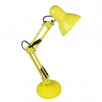 TLI-221 LIGHT YELLOW E27 Светильник настольный. Цоколь Е27. 60W. Механический выключатель. Желтый. ТМ Uniel