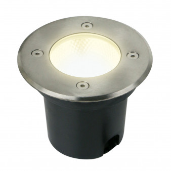 ULU-B11A-6W/2700K IP67 GREY Светильник светодиодный уличный. Архитектурный встраиваемый. Теплый белый свет (2700К). Корпус серый. TM Uniel.