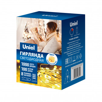 ULD-S10000-1000/DTA/RC WARM WHITE IP44 DEW Гирлянда светодиодная 