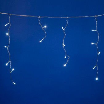 ULD-B2005-048/DTA WHITE IP20 Бахрома светодиодная, 2м. 48 светодиодов. Белый свет. Провод прозрачный. ТМ Uniel