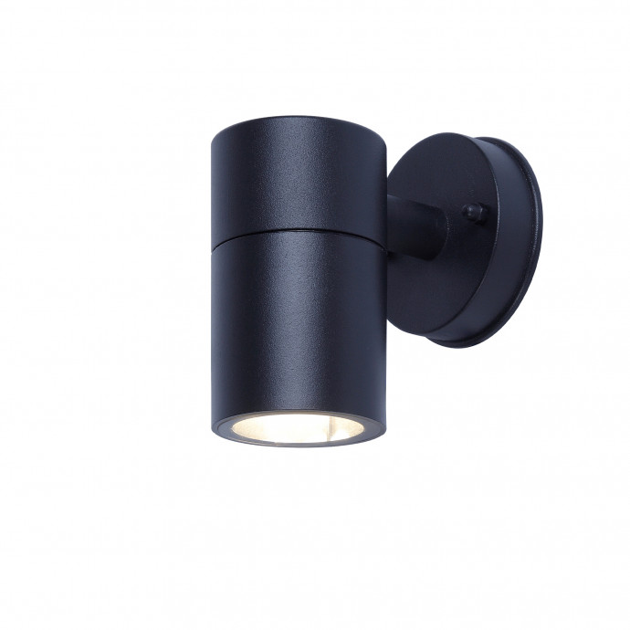 UUL-S21С-35W/GU10 IP65 BLACK Светильник уличный, под лампу GU10. Архитектурный накладной. Корпус черный. TM Uniel