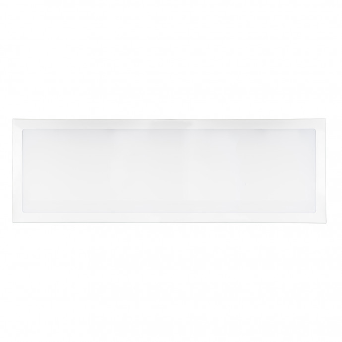 ULP-30120 60W/5000K IP54 CLIP-IN CUATRO OPAL SMOOTH Светильник светодиодный потолочный встраиваемый. Дневной равномерный свет (5000K). 1200х300х50 мм. В комплекте с и/п. Сталь. ТМ Uniel