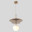 Светильник подвесной Crystal Lux UVA SP1.2 BRASS