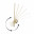 Поворотный настенный светильник Crystal Lux VERDE AP L700 GOLD