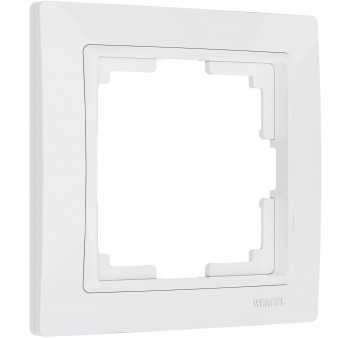 Рамка на 1 пост (белый, basic) W0012001