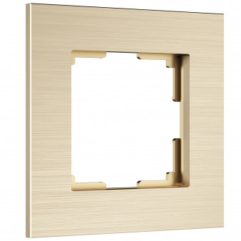 Рамка на 1 пост AluMax (шампань) W0013511