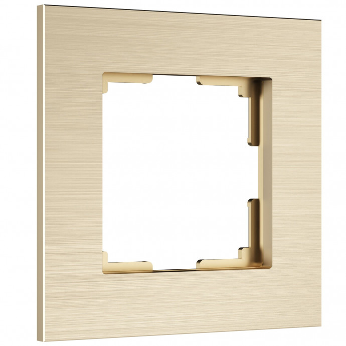 Рамка на 1 пост AluMax (шампань) W0013511