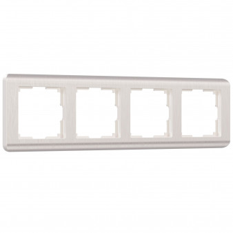 Рамка на 4 поста (перламутровый) W0042113