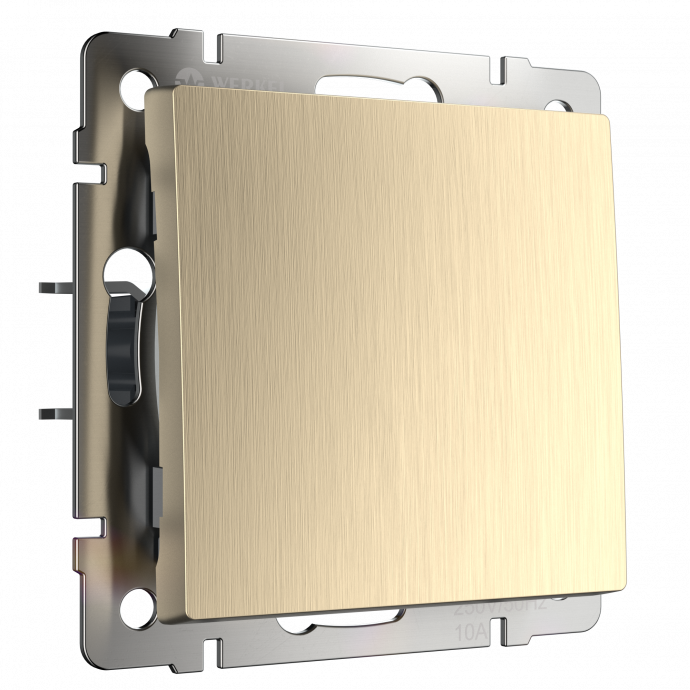 Клавиша для выключателя перекрестного (шампань рифленый) W1119010