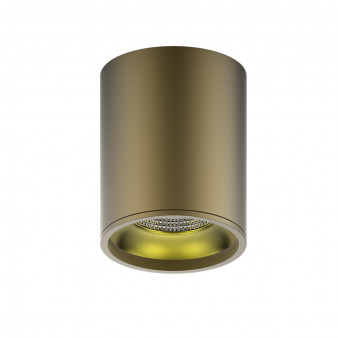 HD001 LED светильник накладной HD001 12W (кофе золото) 3000K 79x100,900лм, 1/30