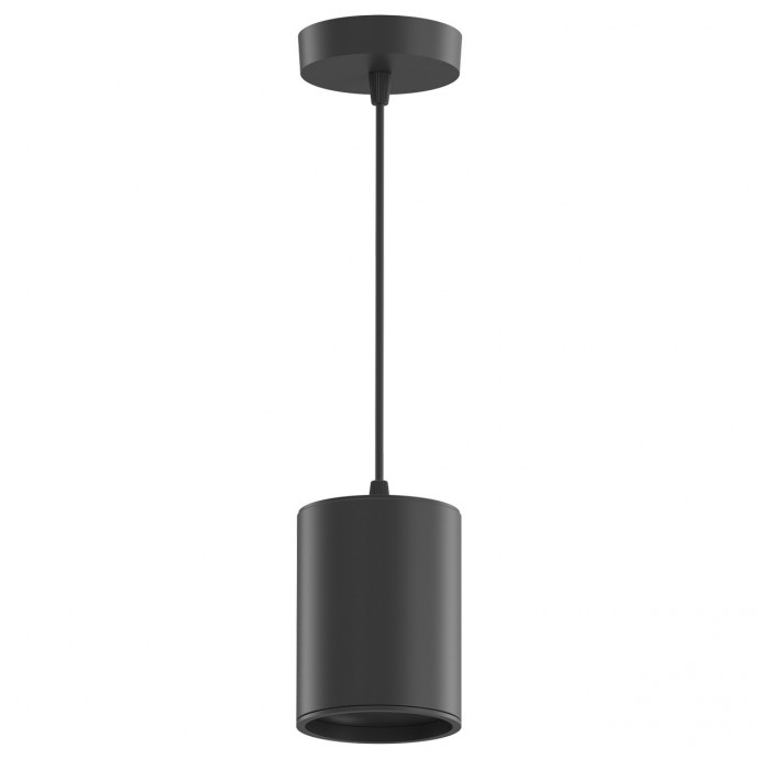 

HD043 LED светильник накладной (подвесной) HD043 12W (черный/черный) 4100K 79*100мм 1/20, HD043