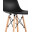 Стул Eames DSW барный черный