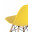 Стул Eames Style DSW желтый