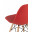 Стул Eames Style DSW красный