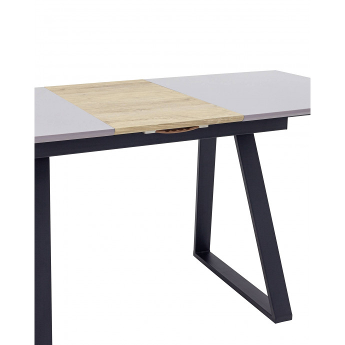 Стол обеденный Детройт раскладной 120-160*80 серый