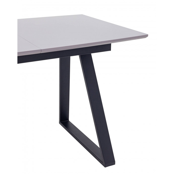 Стол обеденный Детройт раскладной 120-160*80 серый