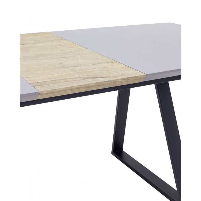 Стол обеденный Детройт раскладной 160-200*90 серый