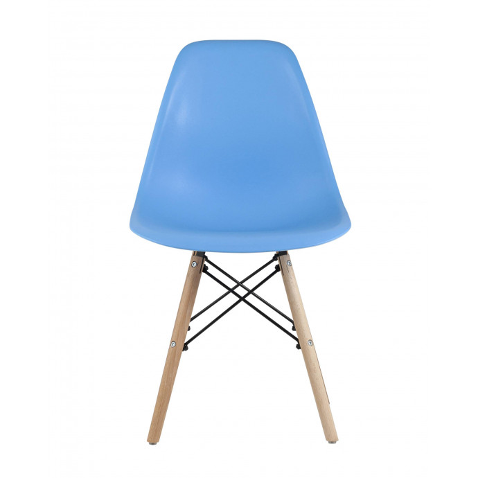 Стул Eames Style DSW голубой x4