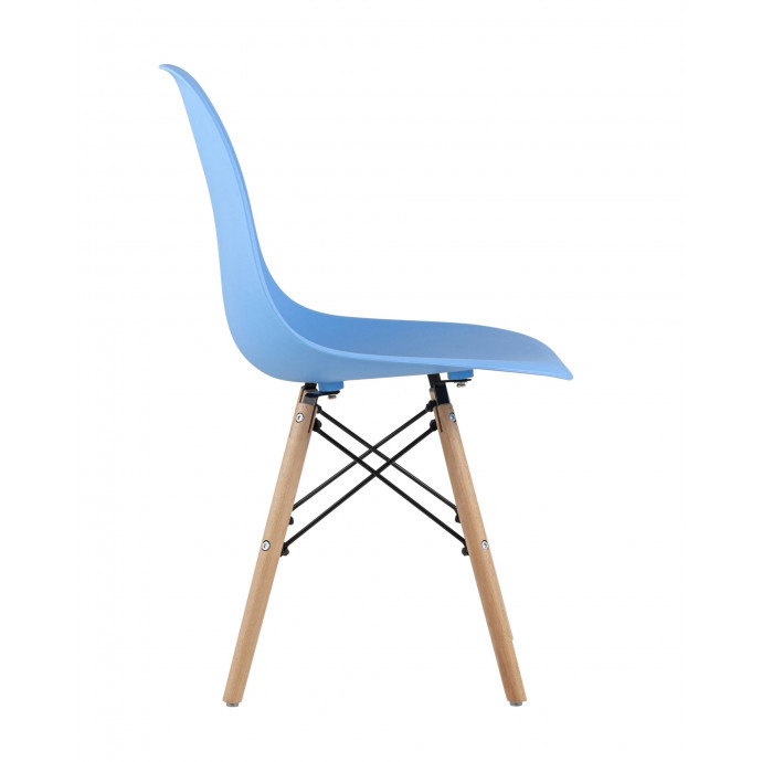 Стул Eames Style DSW голубой x4