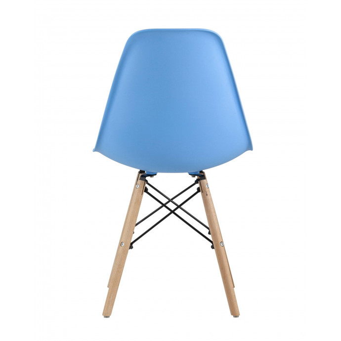 Стул Eames Style DSW голубой x4