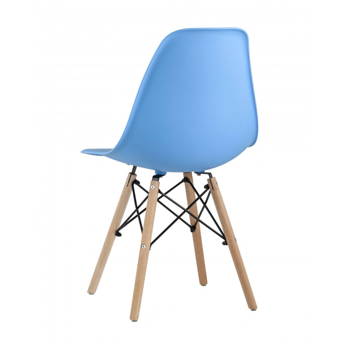 Стул Eames Style DSW голубой x4