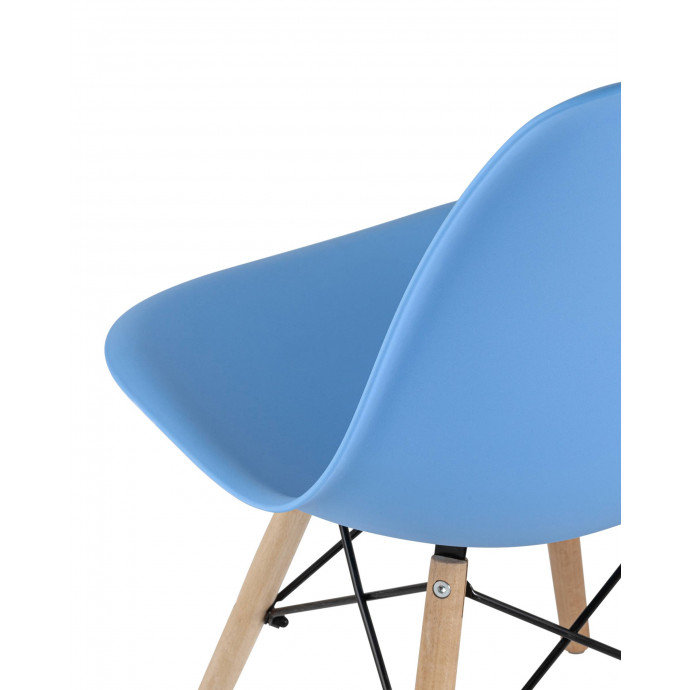 Стул Eames Style DSW голубой x4