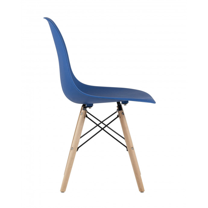 Стул Eames Style DSW синий x4