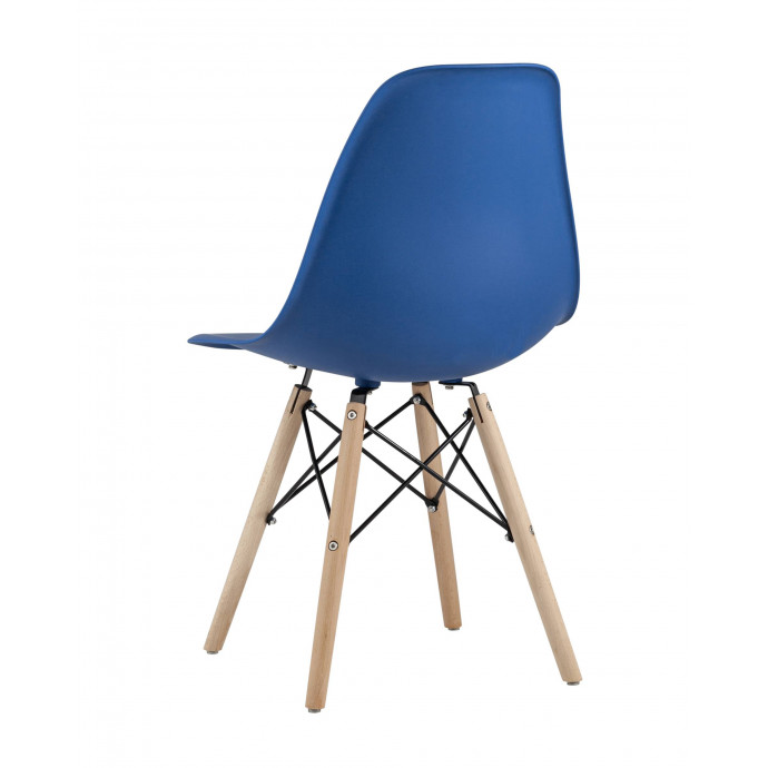 Стул Eames Style DSW синий x4