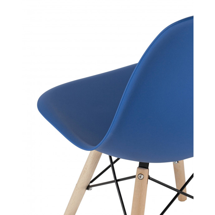 Стул Eames Style DSW синий x4