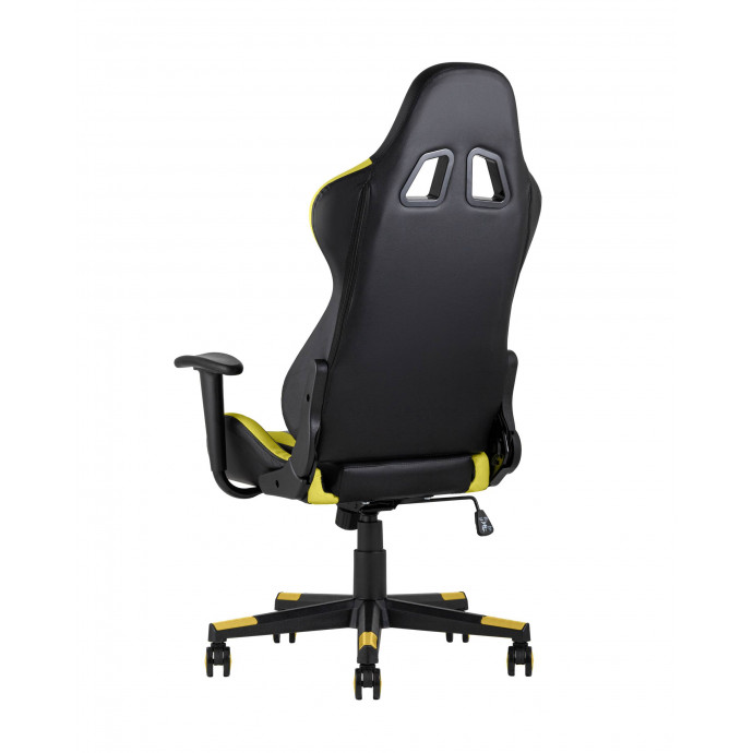 Кресло игровое TopChairs Gallardo желтое