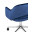 Кресло компьютерное Кларк велюр синий