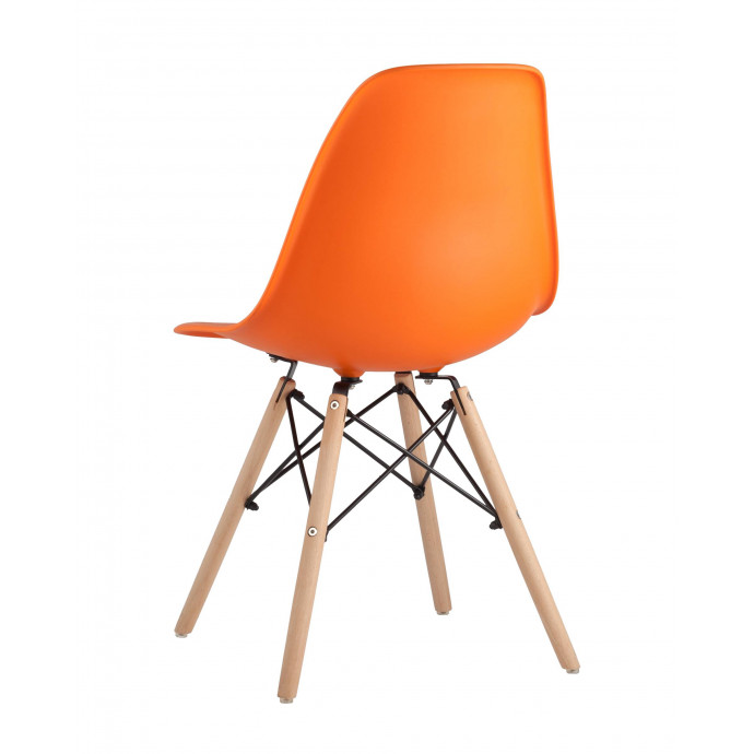 Стул Eames DSW оранжевый x4