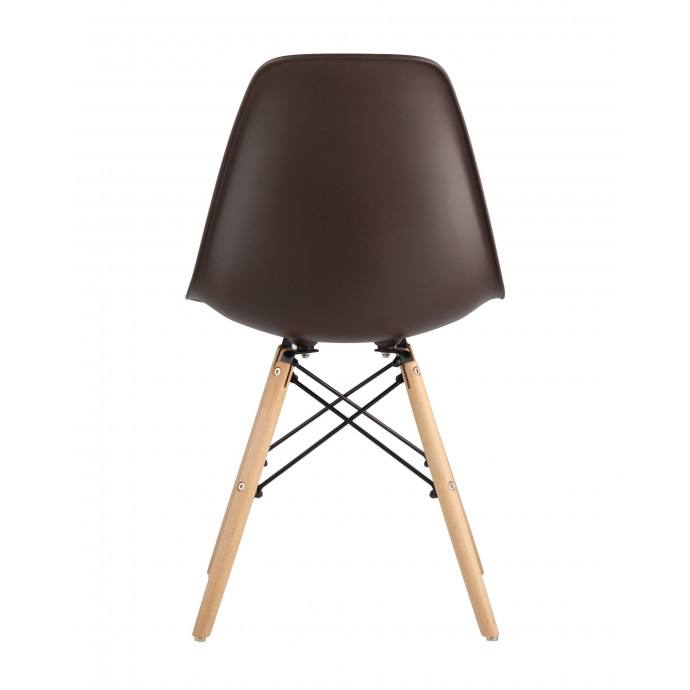 Стул Eames DSW коричневый x4