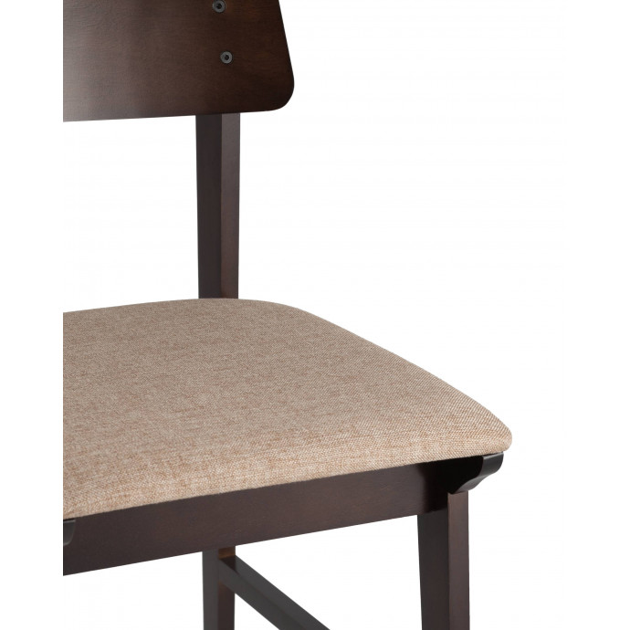 Стул ODEN коричневый 2 шт.