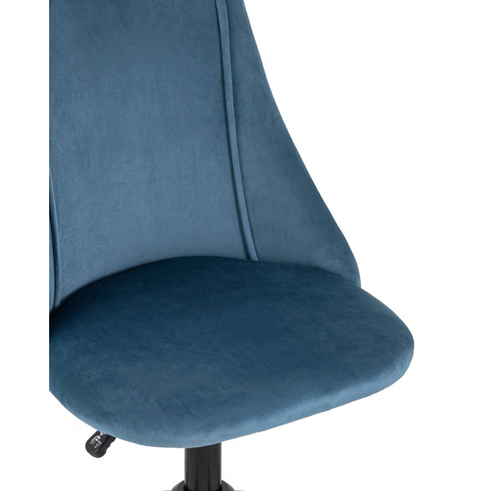 Кресло компьютерное Сиана велюр синий