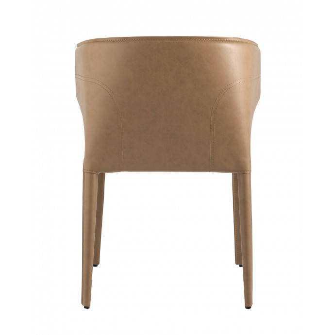 Стул Арманд экокожа коричневый